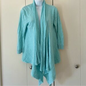 St. John's Bay Cotton Open Front Cardigan L